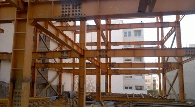 پیمانکار اسکلت فلزی