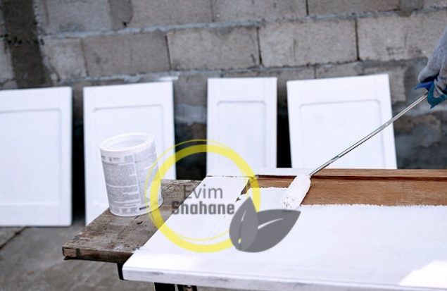 رنگ آمیزی کابینت