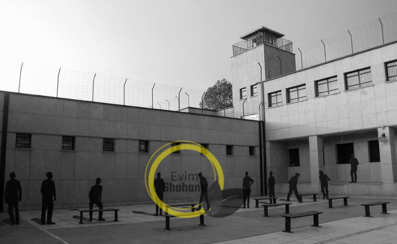 نقاشی زندان و نقاشی نما زندان و رنگ آمیزی زندان